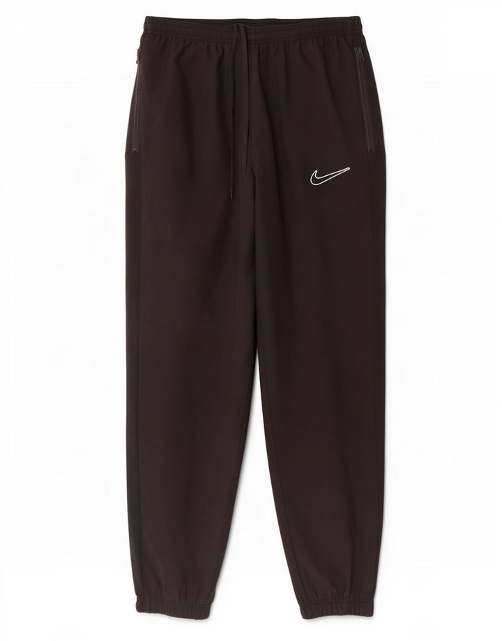 Мужские спортивные брюки Nike Dri Fit для бега, средний черный полиэстер