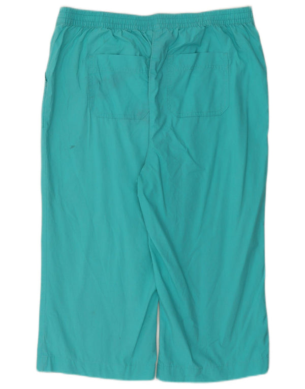 Женские шорты-бермуды Marks & Spencer UK 16, большие W36 L18, бирюзовые