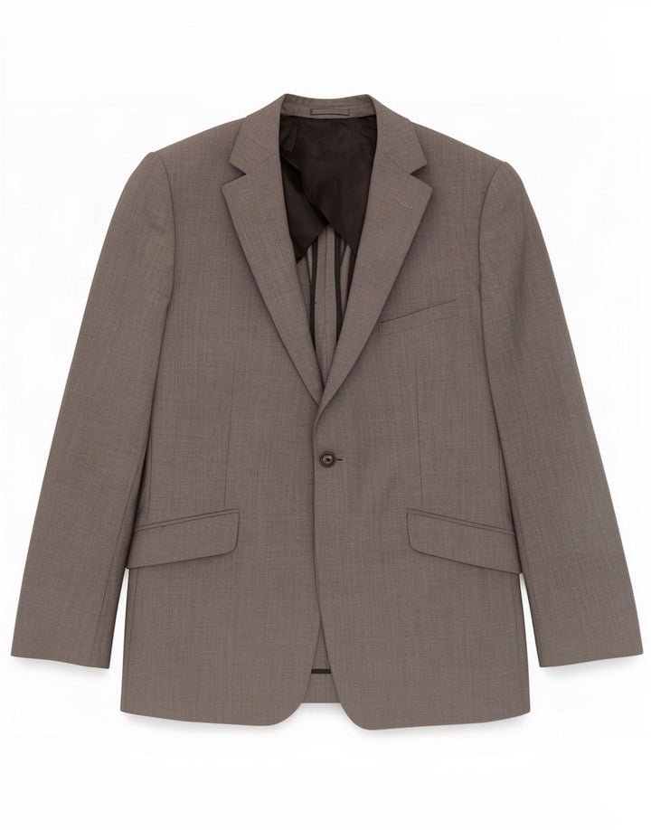 Мужской пиджак Reiss на 1 пуговице UK 42 XL, серая шерсть