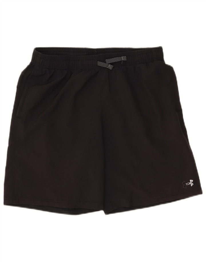 Спортивные шорты Under Armour для мальчиков 13–14 лет, XL, черный полиэстер
