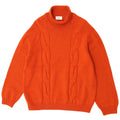 Мужской джемпер C&A с высоким воротником, 2XL, оранжевый, шерсть
