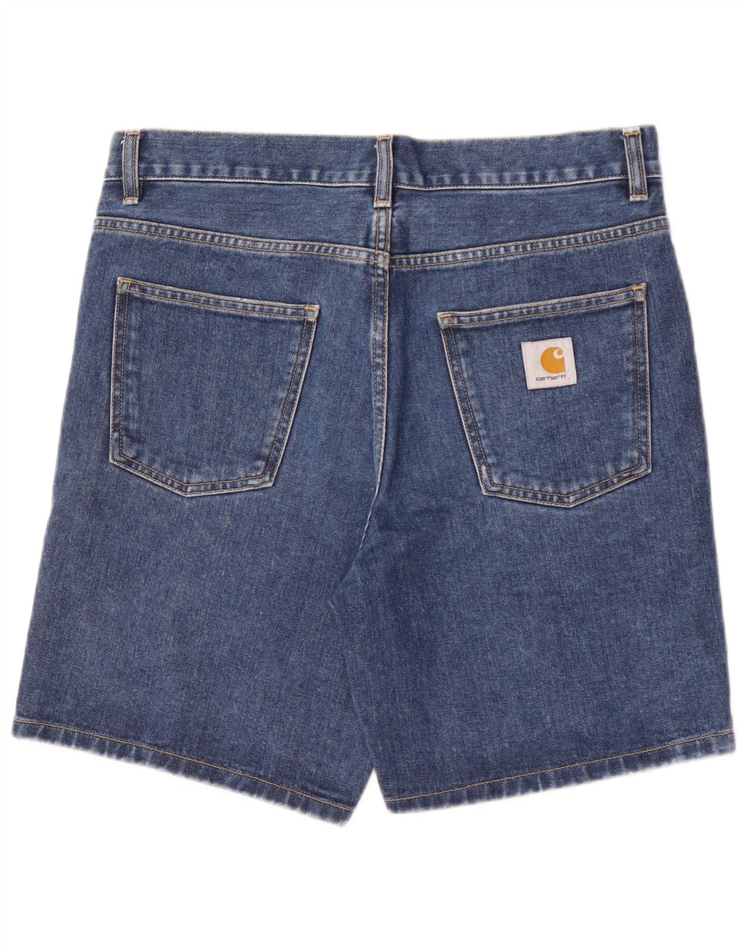 Мужские джинсовые шорты Carhartt W31, средний синий хлопок