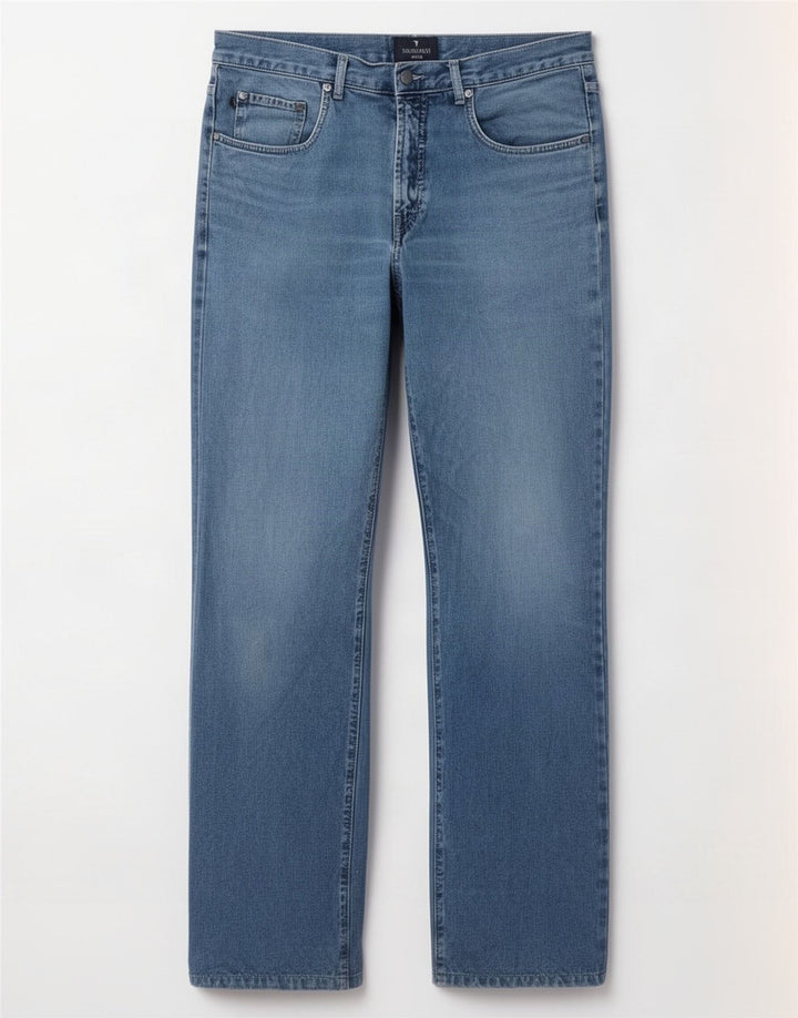 Мужские прямые джинсы Trussardi W34 L32 синие