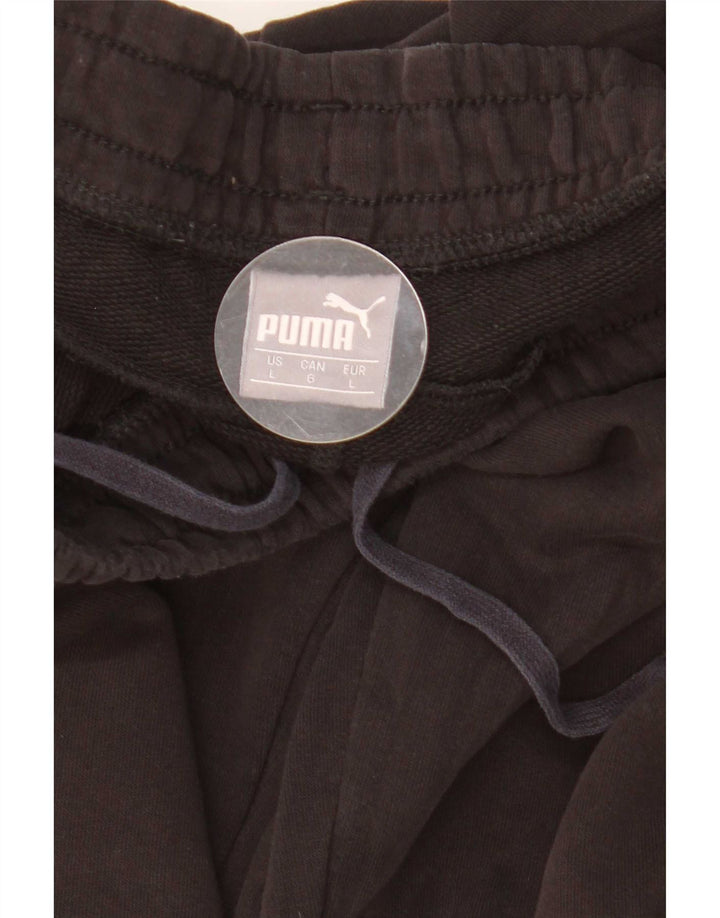 Мужские спортивные брюки Puma, джоггеры, большие черные
