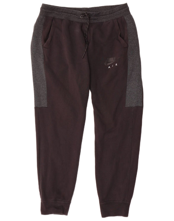 Мужские спортивные брюки Nike Joggers XL, черные, хлопковые с цветными блоками