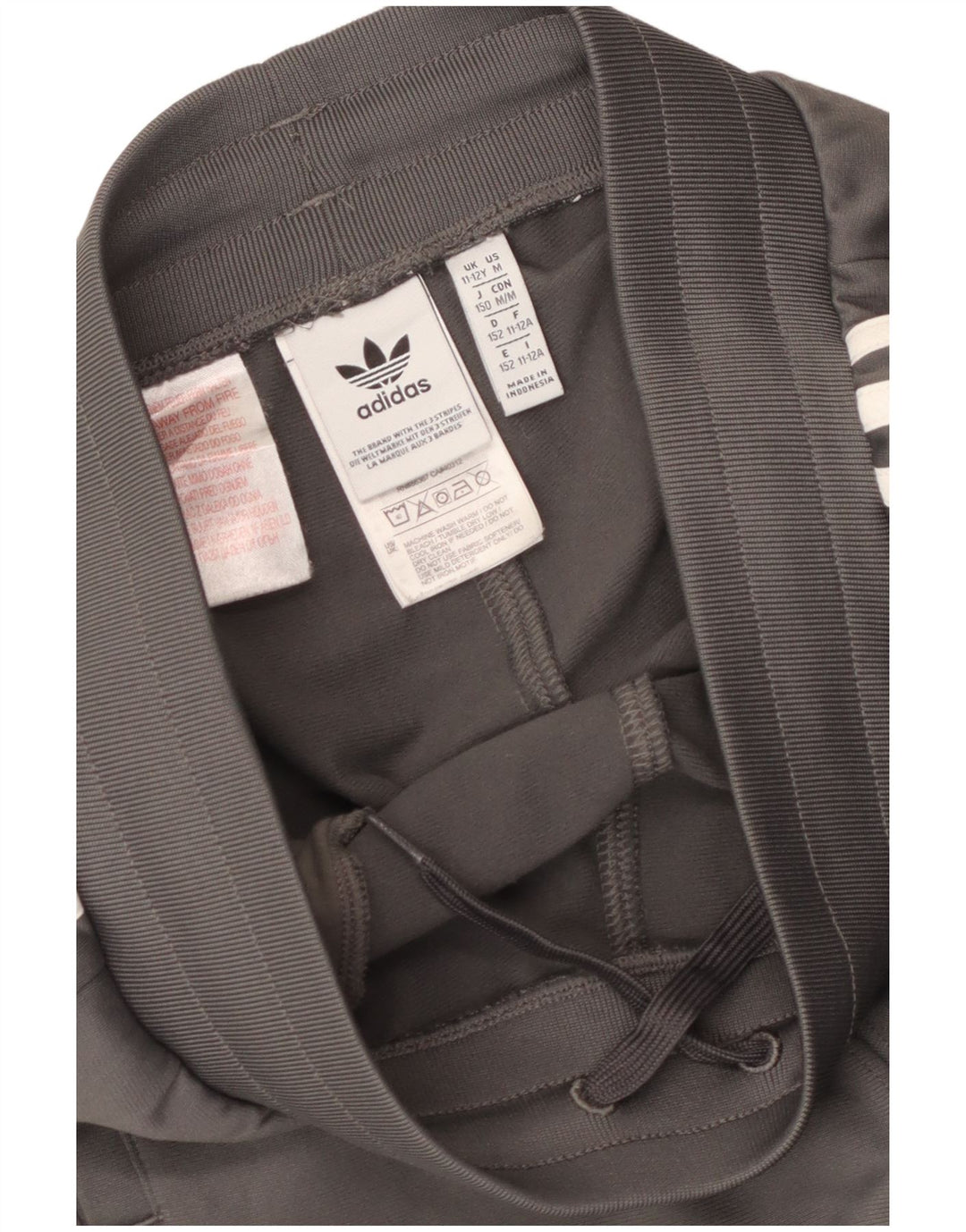 Спортивный костюм ADIDAS для мальчиков Брюки-джоггеры 11-12 лет Серый полиэстер