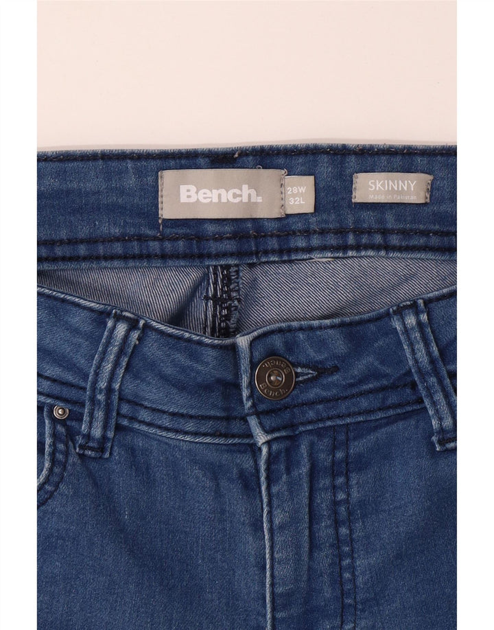 Женские джинсы скинни BENCH W28 L29 синие