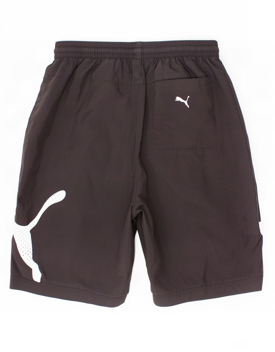 Спортивные шорты Puma для мальчиков с рисунком 13-14 лет, черные