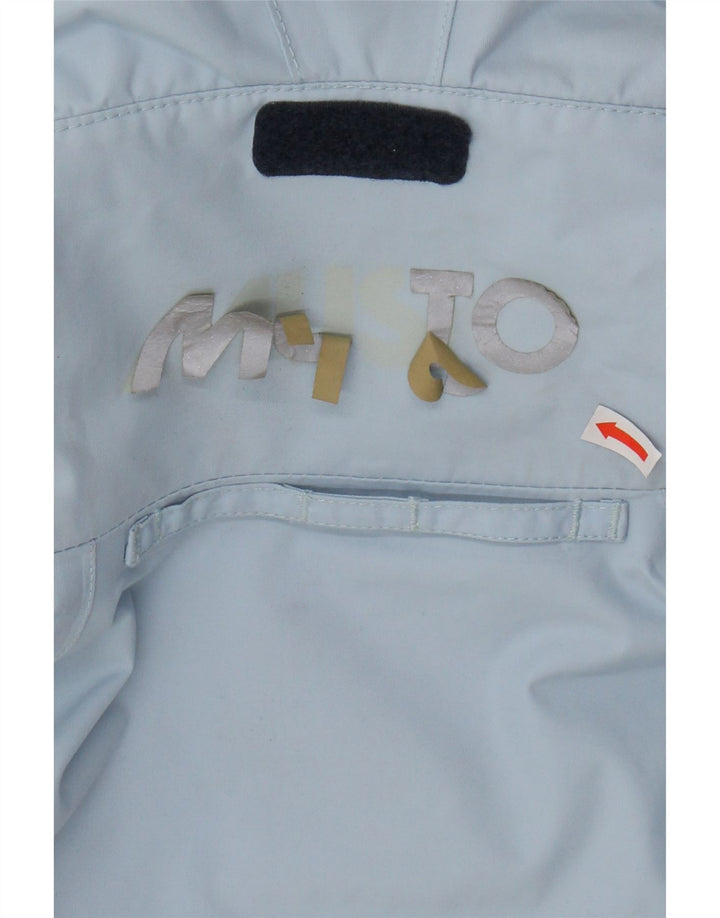 MUSTO Женская ветровка оверсайз-кофта UK 8, маленькая синяя с цветными блоками