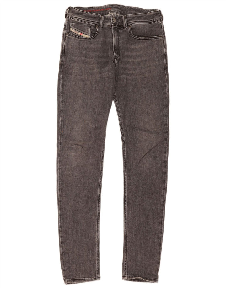 Мужские джинсы скинни Diesel W30 L32 Серый хлопок