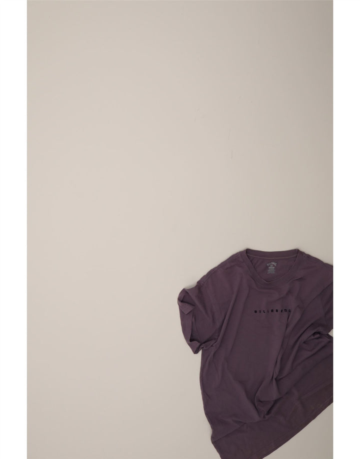 Billabong Мужская футболка с рисунком Top XL Фиолетовый хлопок