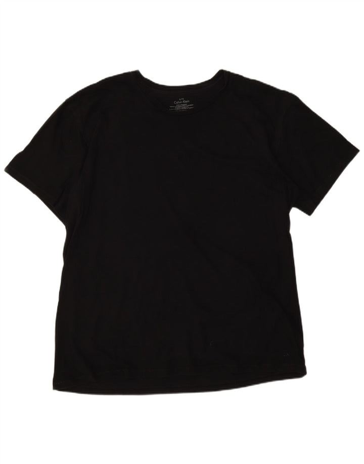 Мужская футболка CALVIN KLEIN XL, черный хлопок