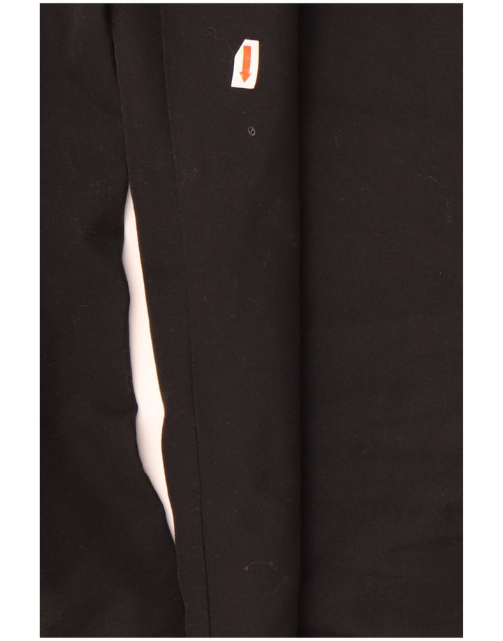 Мужские спортивные брюки Adidas, большие черные из полиэстера