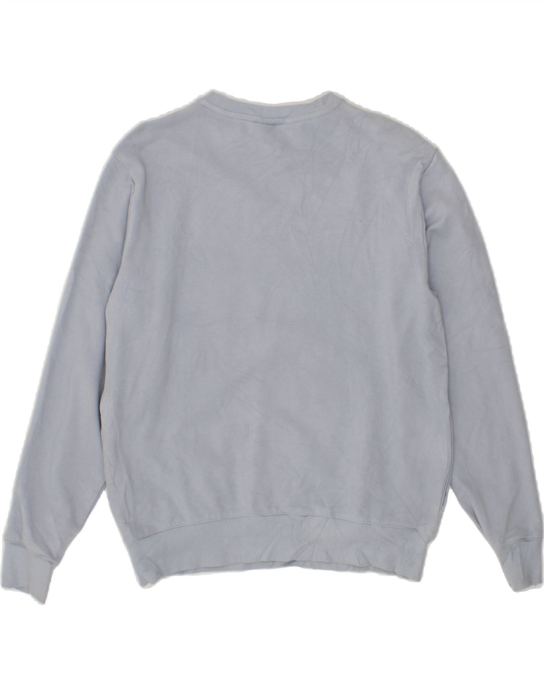 FILA Womens Sweatshirt Jumper UK 14 Medium Blue Cotton Vintage Fila and Second-Hand Fila from Messina Hembry 