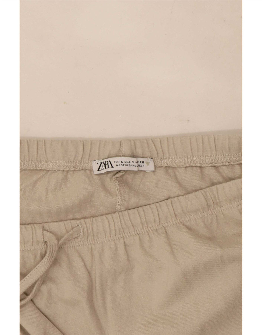 Женская макси-юбка Zara, маленькая W26, бежевый хлопок