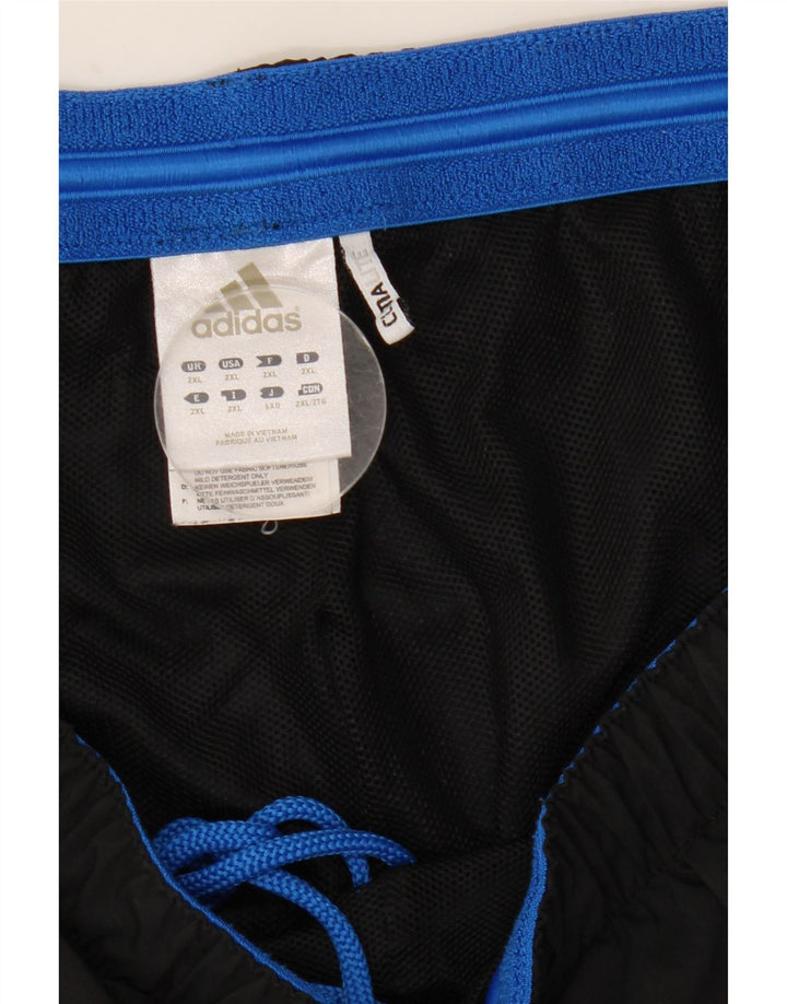 Мужские спортивные брюки Adidas Climalite, джоггеры 2XL, черный полиэстер
