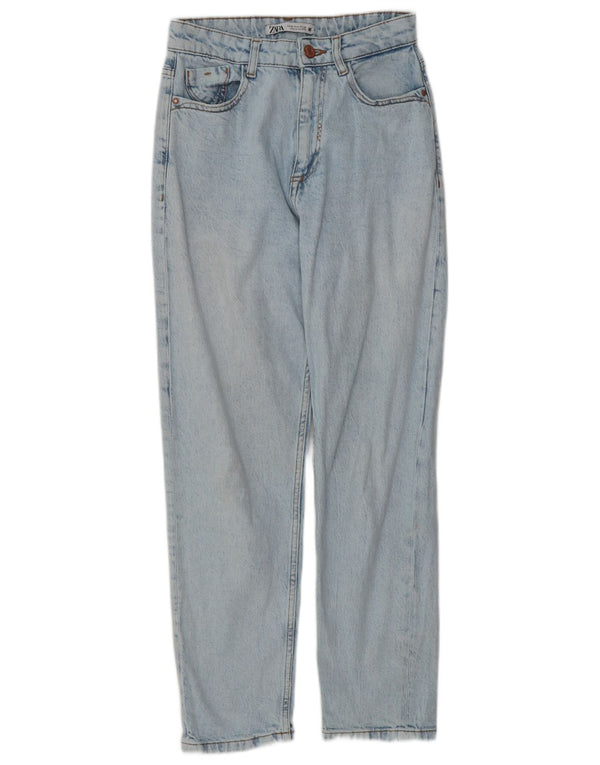 Женские зауженные джинсы Zara EU 36 XS W26 L27 синие