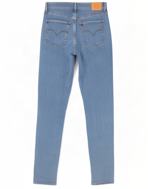 Женские джинсы скинни Levi's 721 с высокой посадкой W30 L30 синие из лиоцелла
