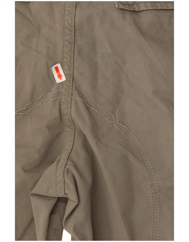 Jack & Jones Мужские шорты карго маленькие W29 Хаки Хлопок