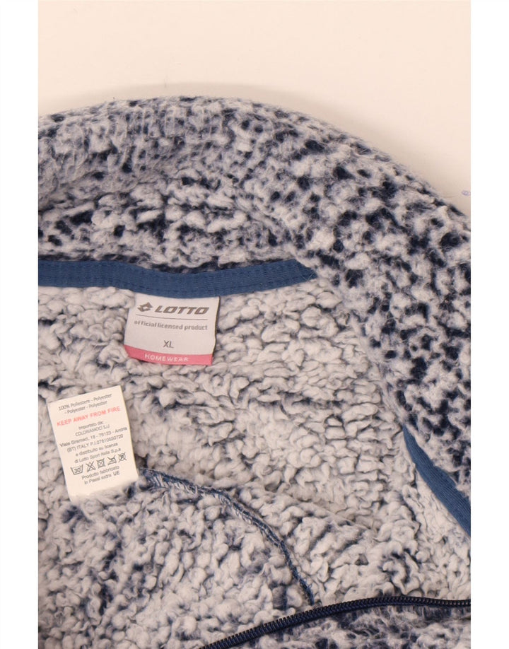 Женская флисовая куртка Lotto UK 18 XL, синяя, полиэстер