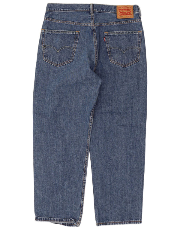 Мужские прямые джинсы свободного кроя Levi's W36 L29, синие, хлопок