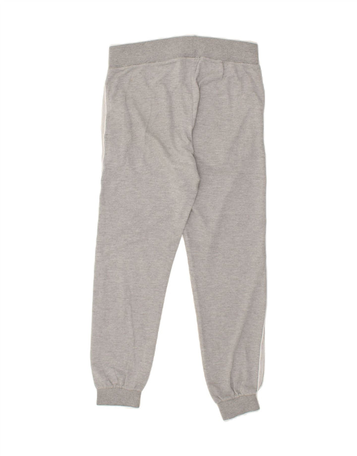 AVIREX Womens Graphic Tracksuit Trousers Joggers UK 14 Large Grey Cotton | Vintage Avirex | Thrift | Second-Hand Avirex | Used Clothing | Messina Hembry 