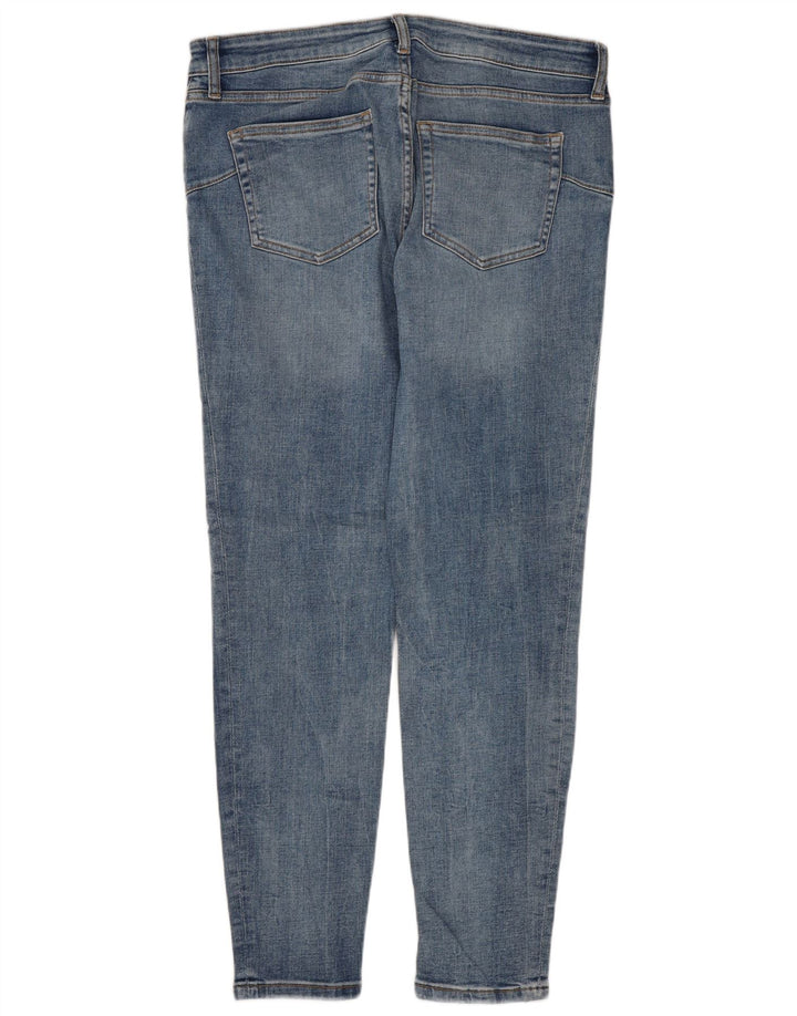 Женские узкие джинсы ZARA EU 42, большие W32 L28, синие