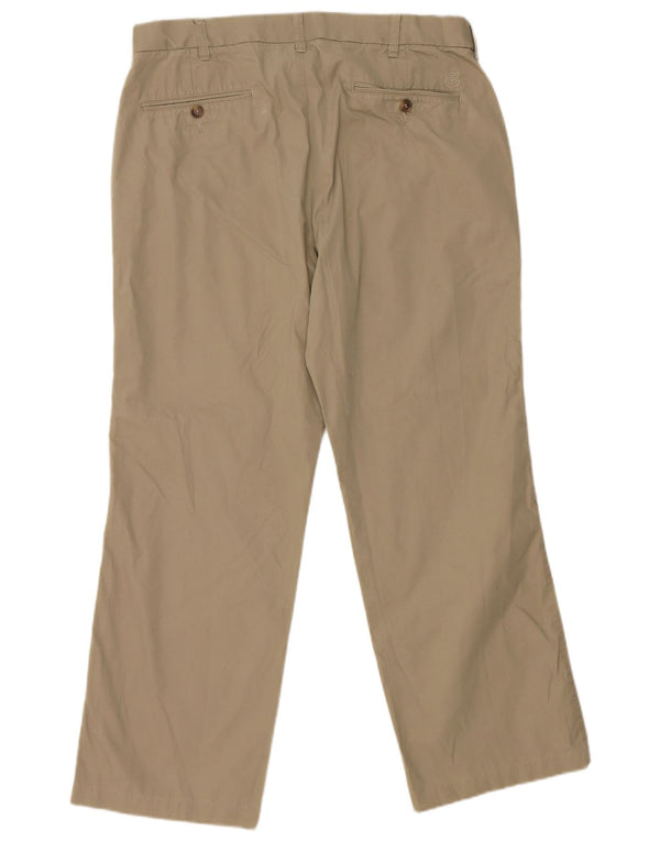 Мужские прямые брюки чинос Marks & Spencer Blue Harbour W36 L29 хаки