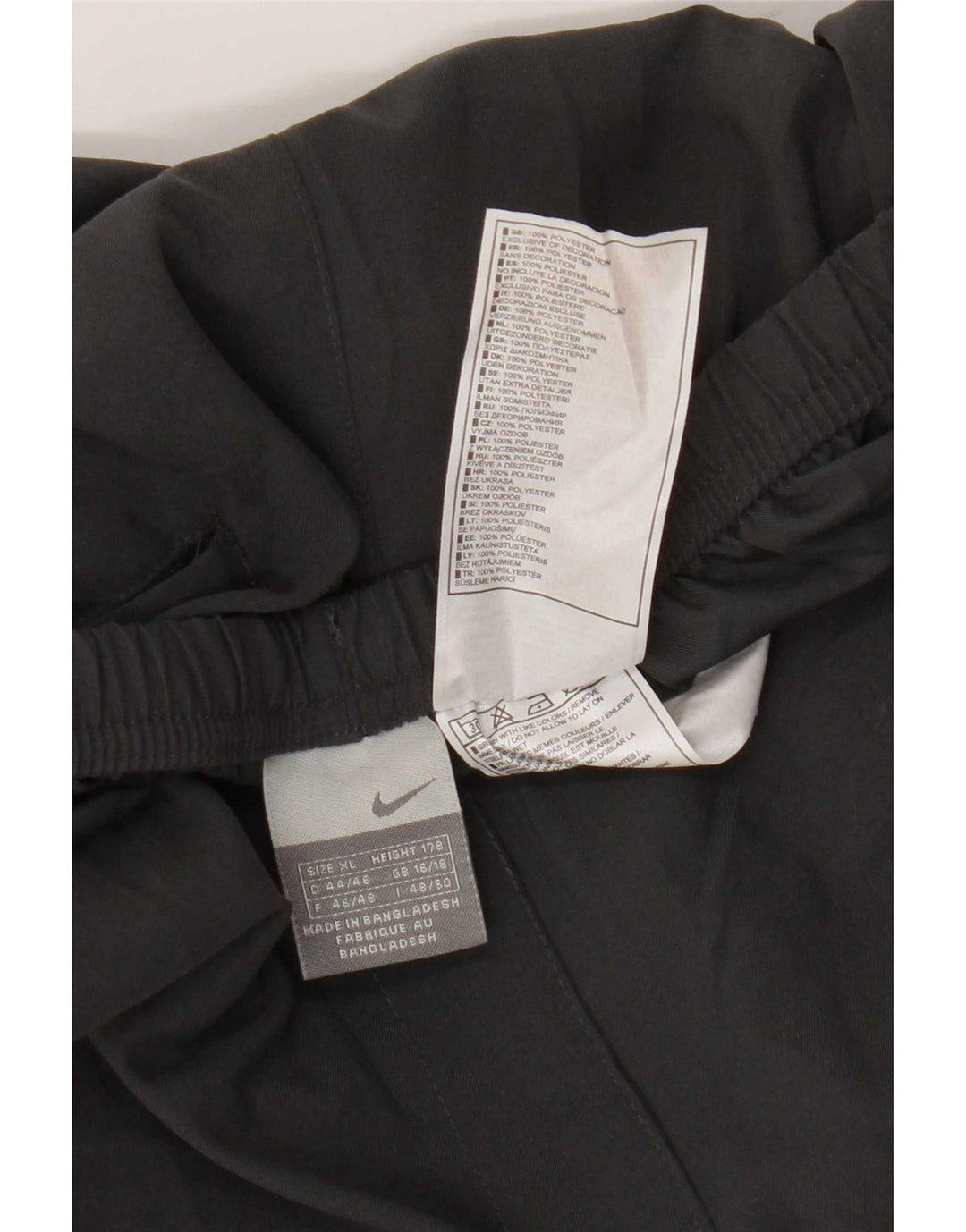 Женские спортивные брюки Nike UK 16/18 XL, серый полиэстер