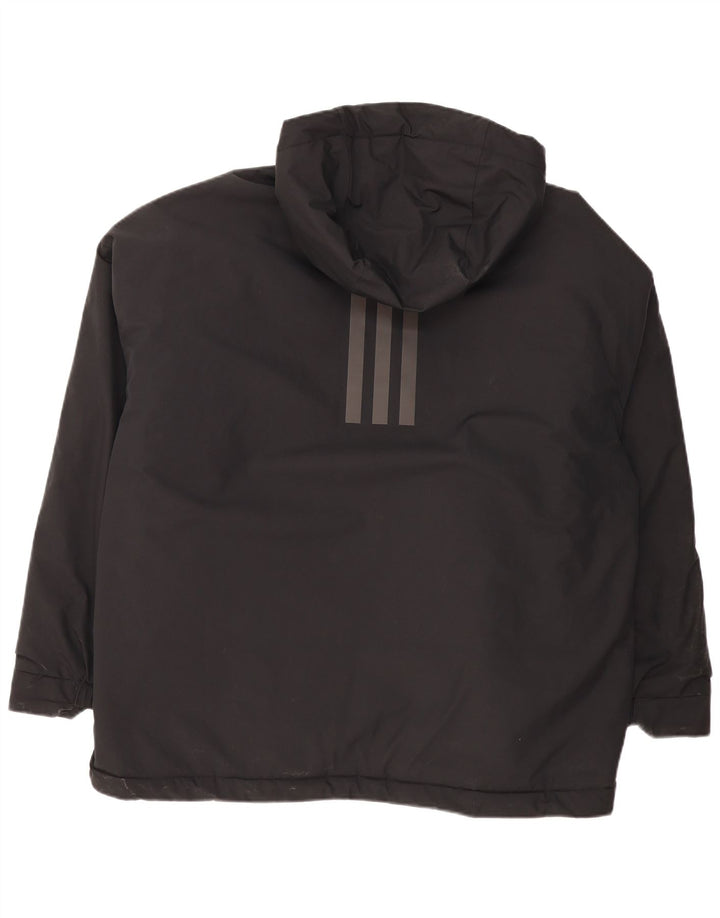 Мужская утепленная куртка Adidas UK 42 XL, черный полиэстер