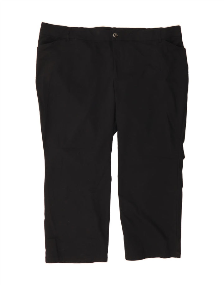 LEE Mens Regular Fit Capri Trousers W30 L30 Black Cotton Vintage Lee and Second-Hand Lee from Messina Hembry 