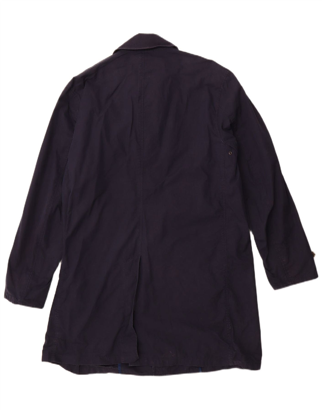 Женское пальто Polo Ralph Lauren UK 16, большой размер, темно-синий, хлопок