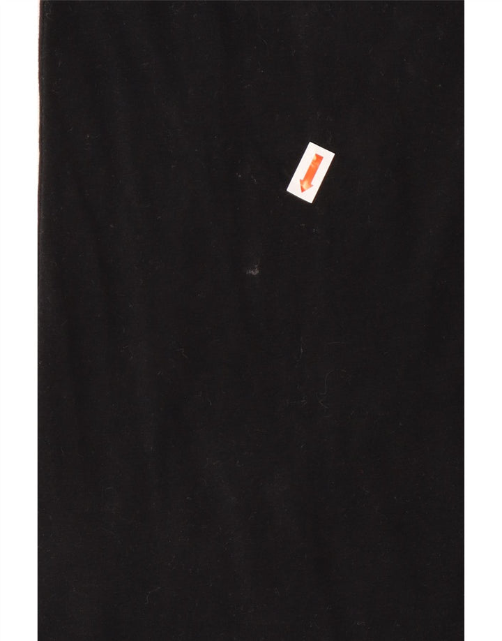 ALL SAINTS Mens T-Shirt Top Medium Black Cotton
