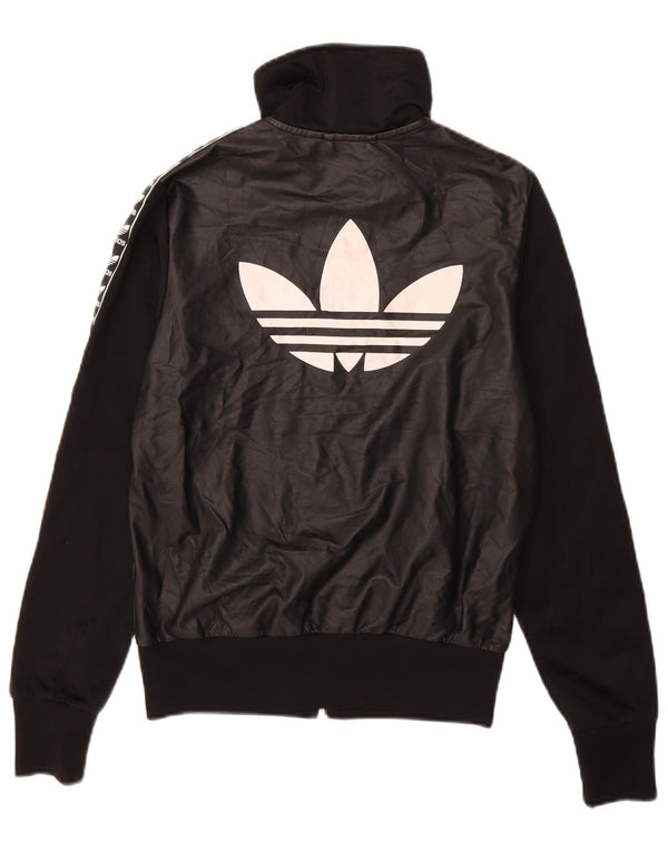 Женский спортивный костюм Adidas с графическим рисунком UK 14, большой черный полиэстер