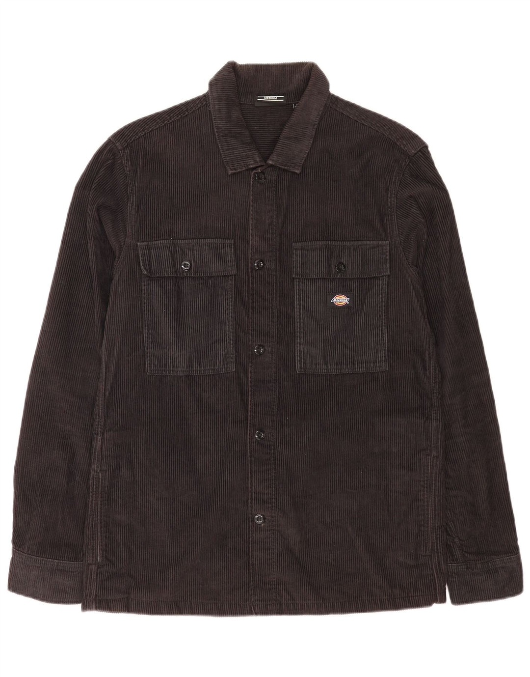 Мужская верхняя рубашка Dickies, вельветовая рубашка среднего размера, темно-синяя, хлопковая