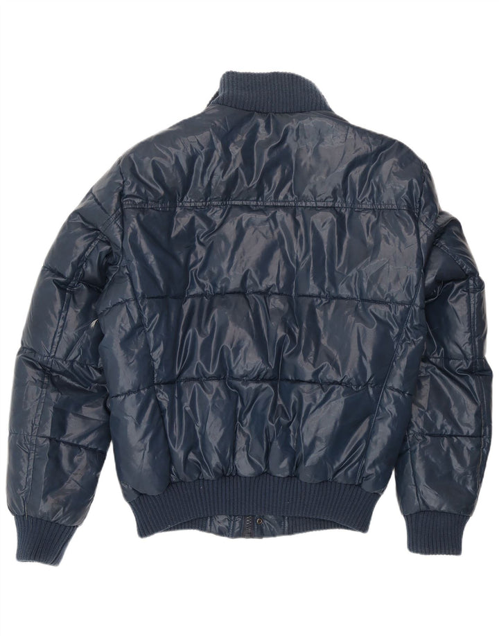 Мужская стеганая куртка Fay UK 42 XL темно-синяя, полиэстер