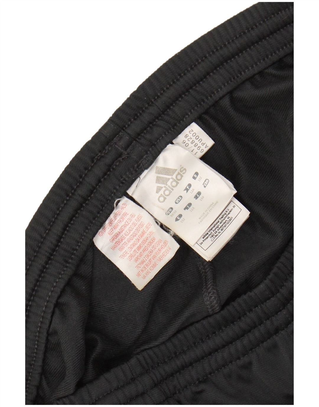 Спортивные брюки ADIDAS для мальчиков 11-12 лет, серый полиэстер