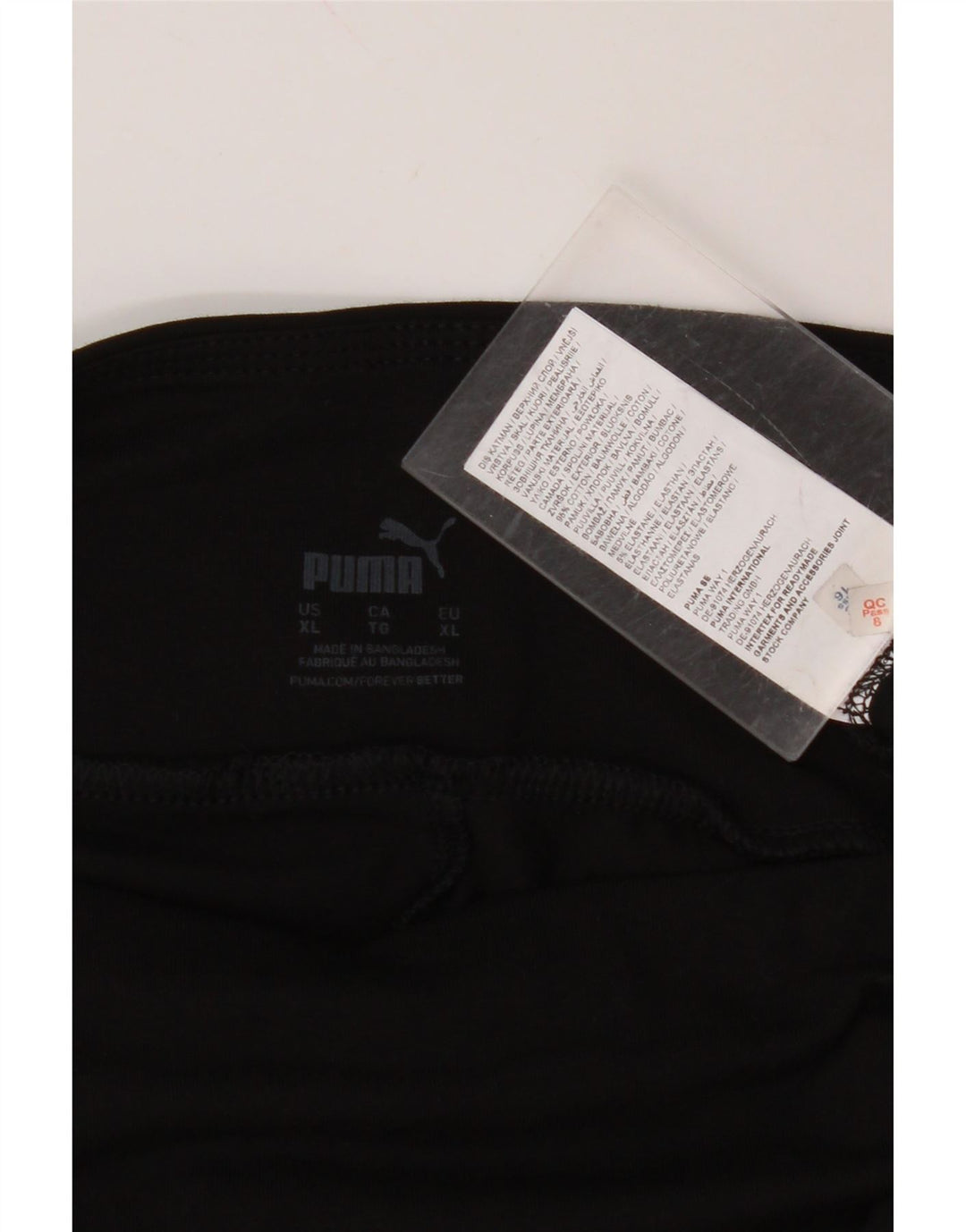 Женские леггинсы с рисунком PUMA UK 18 XL, черный хлопок