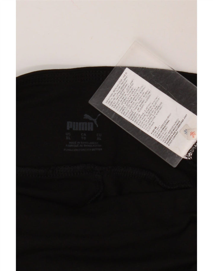 Женские леггинсы с рисунком PUMA UK 18 XL, черный хлопок