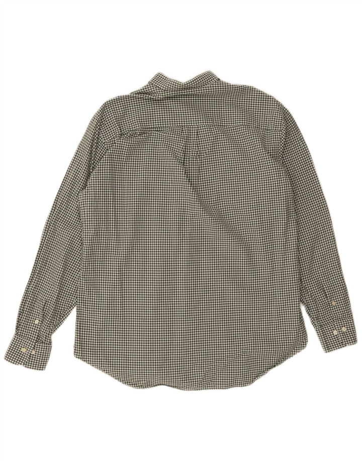 Мужская рубашка Burberry, большая зеленая клетка