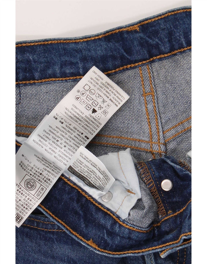 Женские джинсовые шорты Levi's 501 W29, средний синий, хлопок