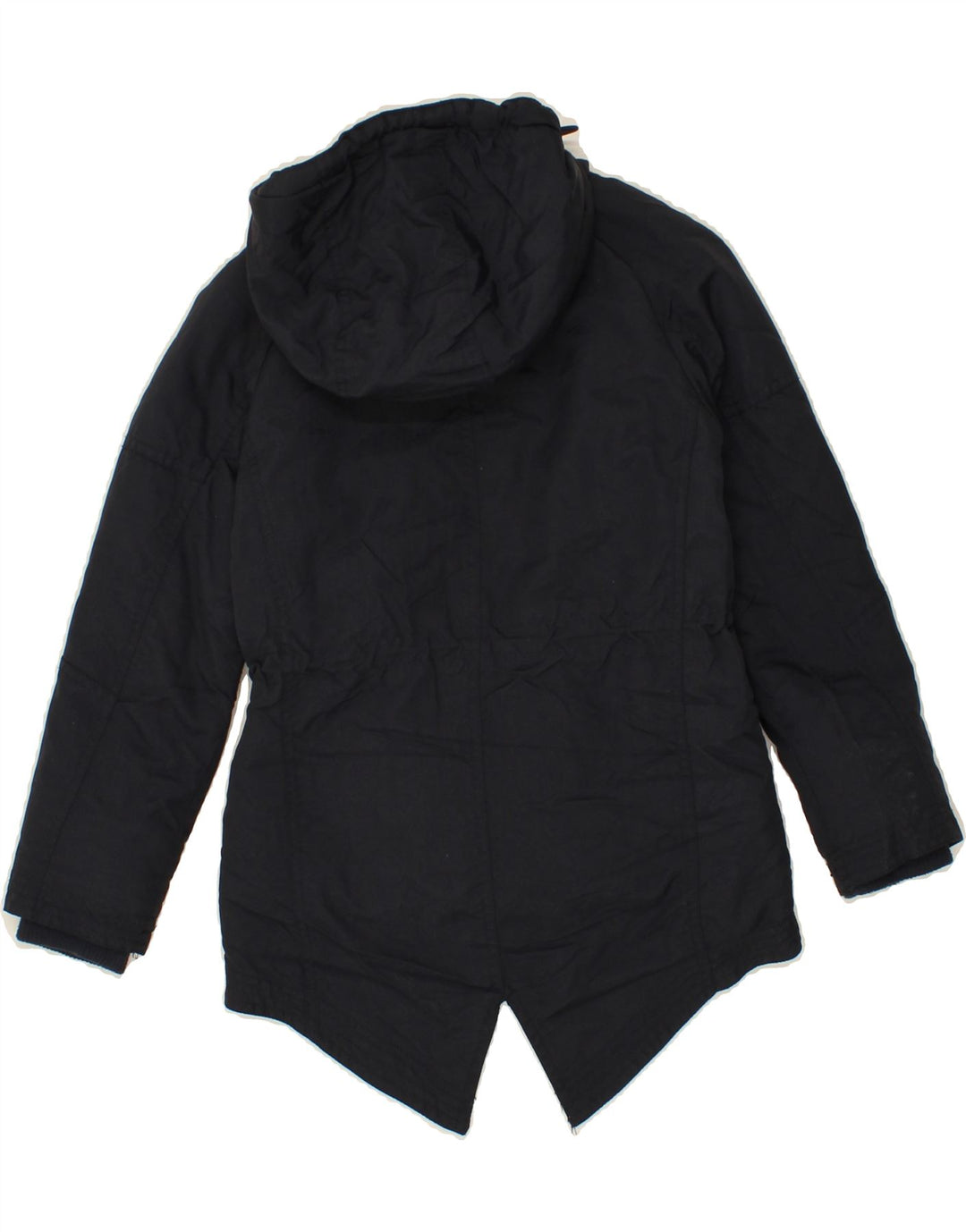 KAPPA Boys Hooded Parka Jacket 7-8 Years Medium  Navy Blue Nylon Vintage Kappa and Second-Hand Kappa from Messina Hembry 