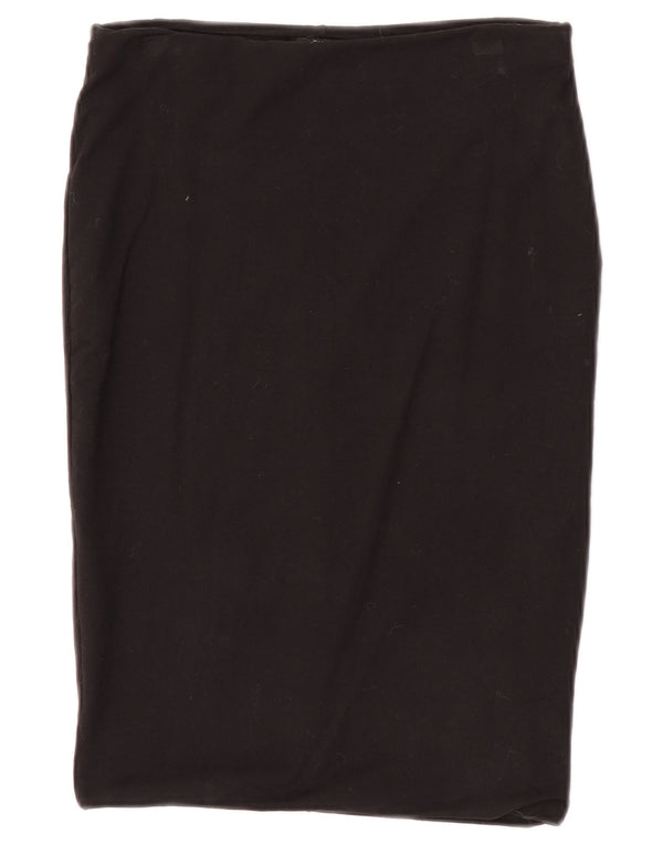 Женская юбка-карандаш Zara Medium W28, черный хлопок