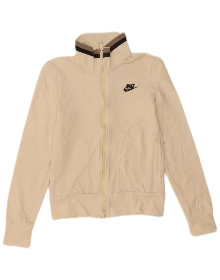 Женский спортивный костюм Nike Top Jacket UK 8/10, маленький белый хлопок