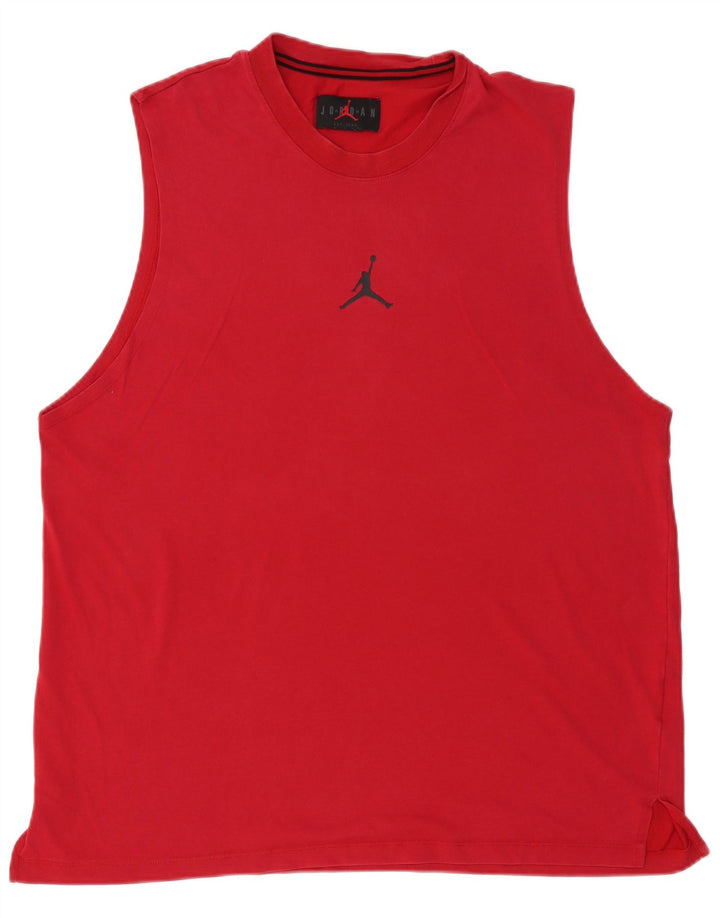 Мужской жилет Jordan XL, красный хлопок