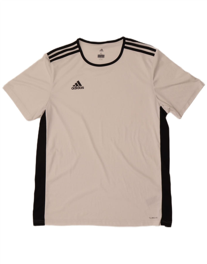 Мужская футболка ADIDAS Climalite Top XL, белый полиэстер