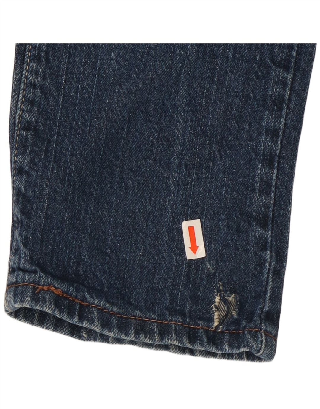 Женские джинсы Levi's 504 Tilted Slim, размер США 5, средний размер W30 L32, синий хлопок