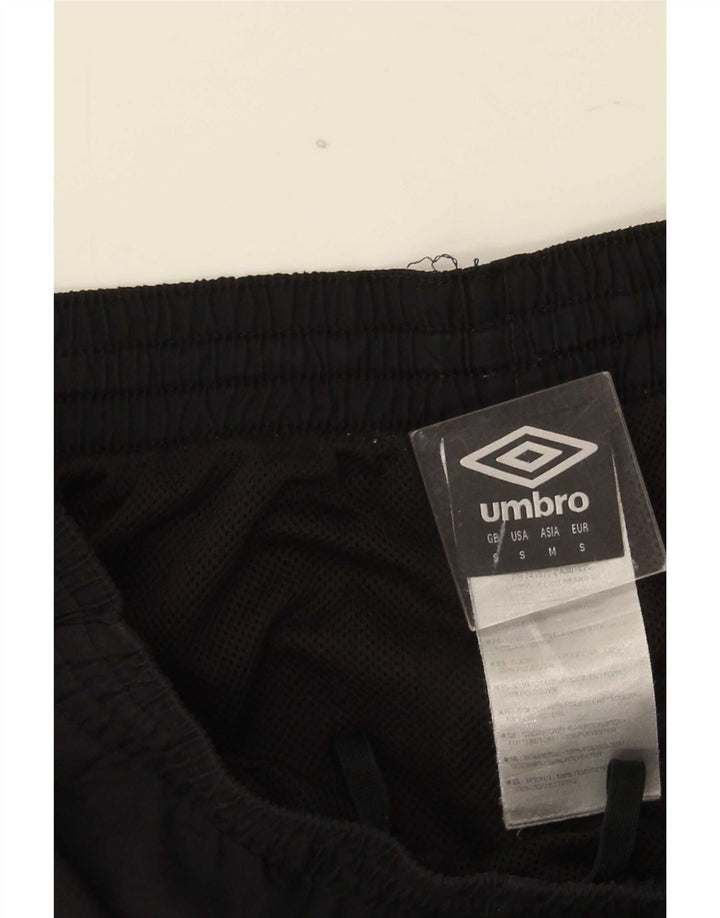 Мужские спортивные шорты Umbro, маленькие черные из полиэстера