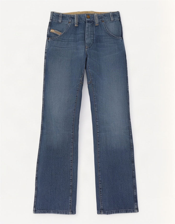 Женские джинсы Diesel Bootcut W28 L34, синие, хлопок