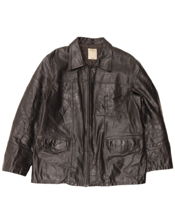 Куртка Мужская Кожаная Conbipel IT 56 2XL Черная